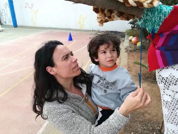 Agnès siendo madre 2018